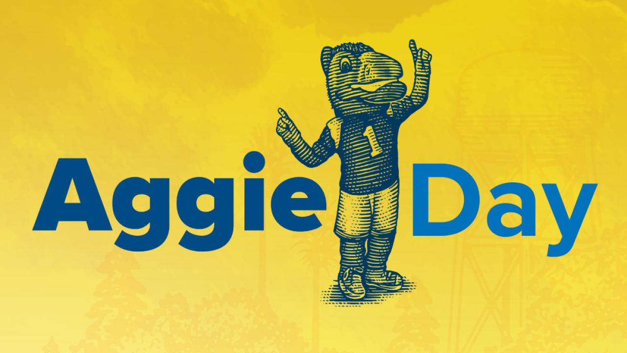 image of aggie day flyer