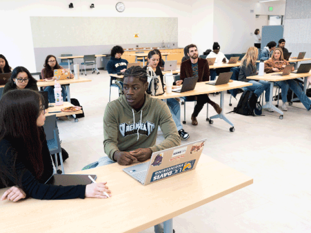 Writing Center students