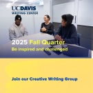 Creative writing group flyer